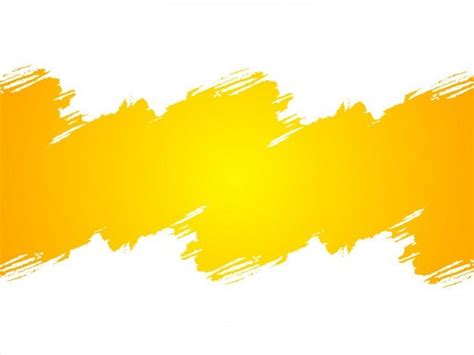 An Orange And Yellow Background With Brush Strokes