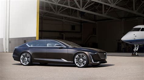 Cadillac Just Unveiled A Flagship Luxury Sedan Concept In Pebble Beach