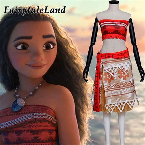 Buy Newest Movie Moana Cosplay Costume Halloween Costumes For Adult Women Sexy