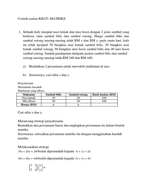 The requested url was rejected. Soalan Kbat Matriks Tingkatan 5