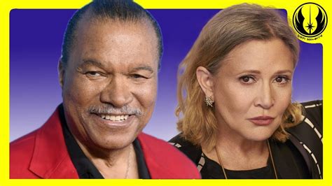 Carrie Fisher S Cryptic Message To JJ Abrams And Billy Dee Williams On