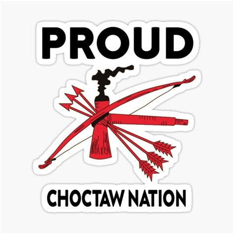 Choctaw Choctaw Nation Flag Seal Of The Choctaw Nation Sticker By