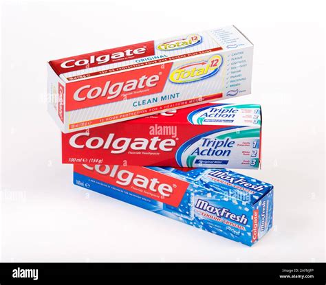 Colgate Toothpaste Made By Colgate Palmolive Stock Photo Alamy