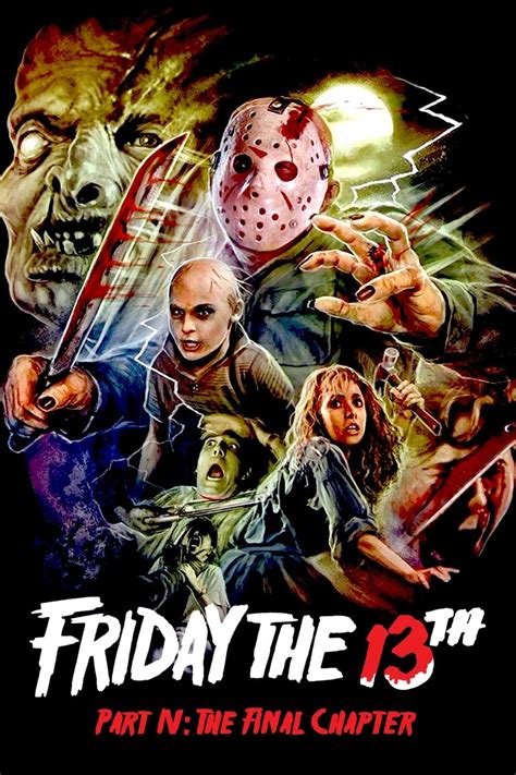 Friday The 13th The Final Chapter 1984 Posters — The Movie