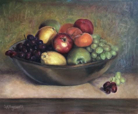 Still Life Oil Paintings Of Fruit Tennille Mosier