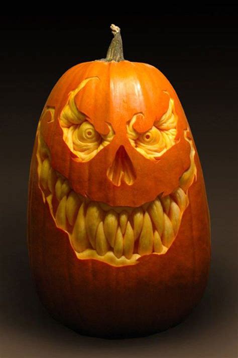 50 Creative Pumpkin Carving Ideas Art And Design Kürbisse