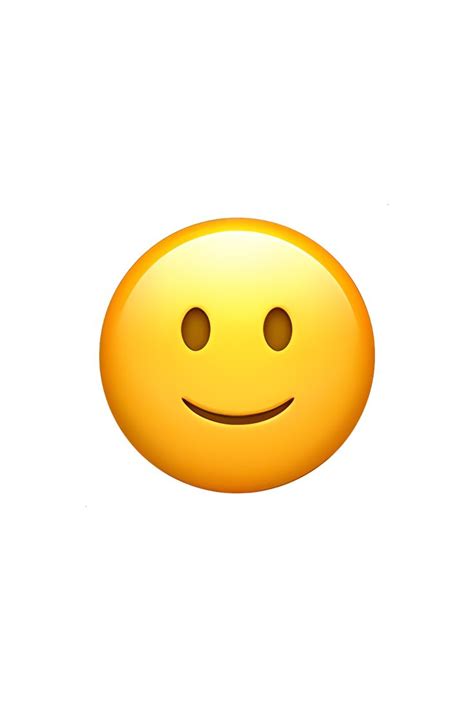 🙂 Slightly Smiling Face Emoji Emoji Emoji Images Apple Emojis