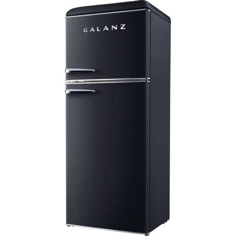 Galanz GLR10TBKEFR 10 Cu Ft Refrigerator With Top Mount Freezer
