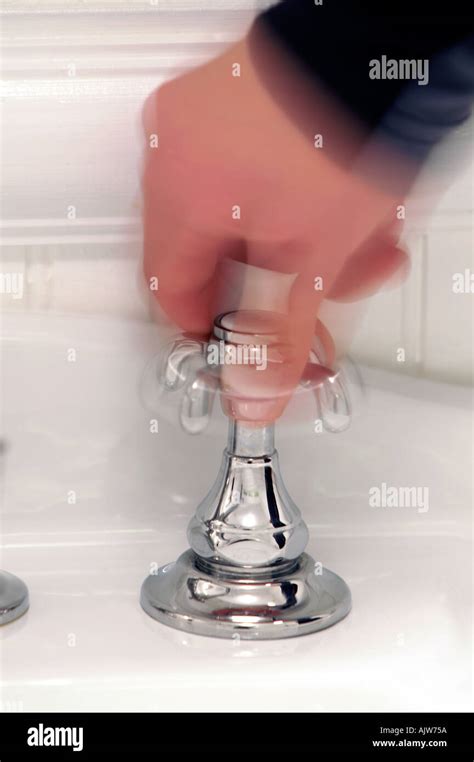 Turning Off Tap Hi Res Stock Photography And Images Alamy