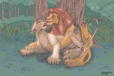 Rule 34 Disney Feline King Lion Lynx Girl Nala Orka