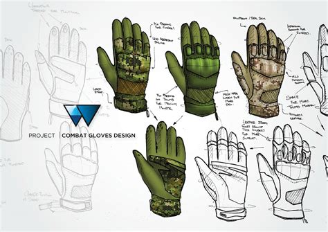 Combat Gloves Design By Alan Wu At