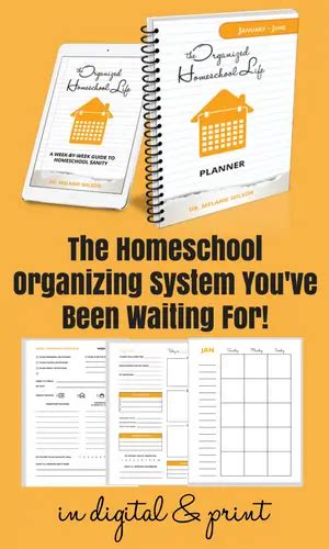 The Organized Homeschool Life Planner