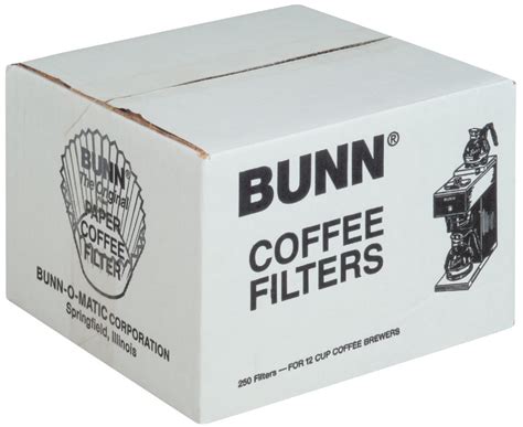 Buy Bunn Commercial Paper Coffee Filter 12 Cup White