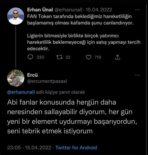 Turkish Crypto Moments On Twitter Fan Token Analizi Yapan Erhan