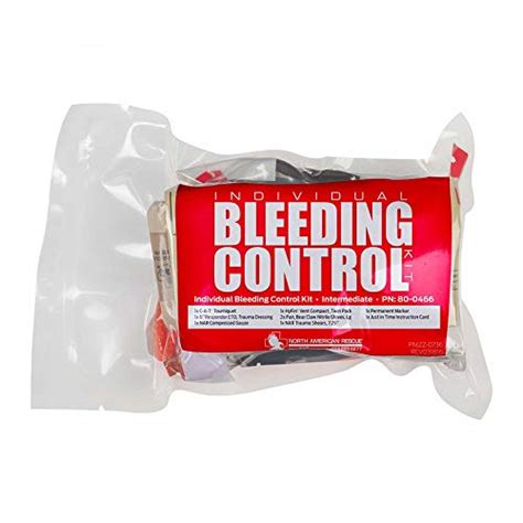 Nar Kit De Control De Sangrado Individual Intermedio Bolsa Sellada Al