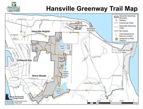 Greenway Map The Hansville Greenway