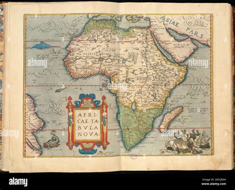 Africae Tabula Nova Africa Maps Early Works To 1800 Norman B