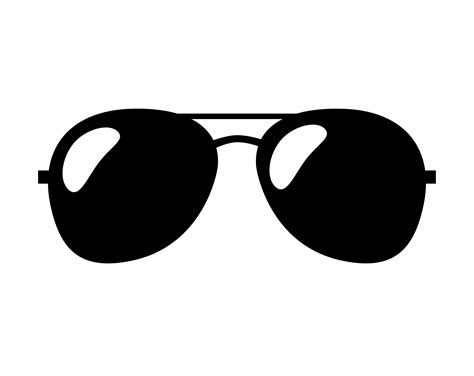 Aviator Sunglasses SVG File for Cricut Vector Icon Printable | Etsy