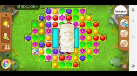 Gardenscapes Game Level 14 Youtube