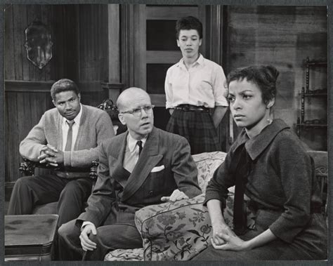 Ossie Davis John Fiedler Diana Sands And Ruby Dee In The Stage Production A Raisin In The Sun