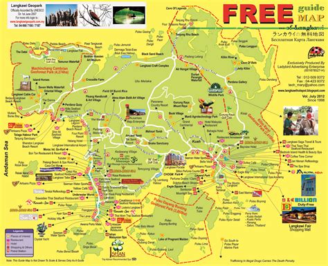 Langkawi Travel Map