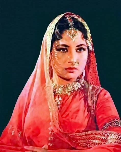 Meena Kumari Bollywood Celebrities Bollywood Actress Vintage India