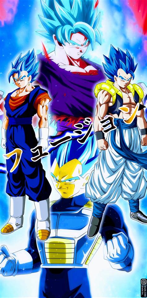 Goku And Vegeta Fusion Dragon Ball Super Personajes De Dragon Ball Personajes De Goku Goku