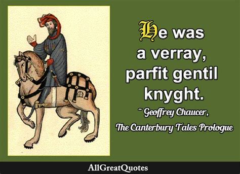 The Canterbury Tales Knight Quotes With Analysis Allgreatquotes