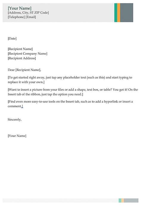 Create a job application letter through the help of the examples that you can download in this post. 11 Cover Letter Templates to Perfect Your Next Job ...