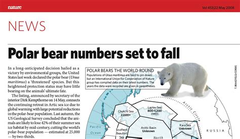 Polar Bear Population Numbers Are For Kids Says Specialist Andrew