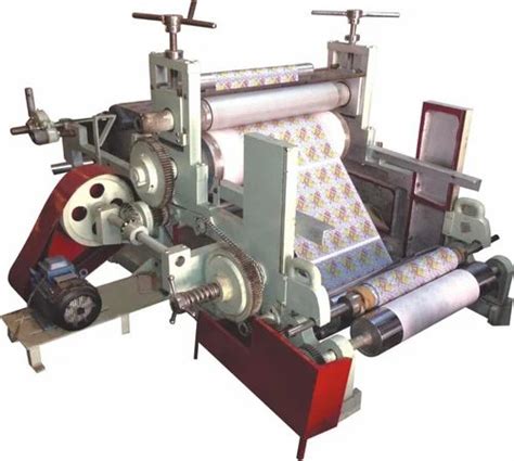Paper Aluminum Foil Embossing Machine 1000 Kg 360 V At Rs 350000unit
