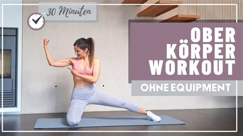 30 MIN OBERKÖRPER WORKOUT für Frauen für Zuhause ohne Geräte Tina