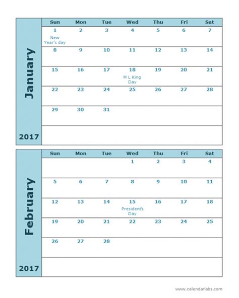 2 Month Calendar Template Excel How To Leave 2 Month Calendar Template