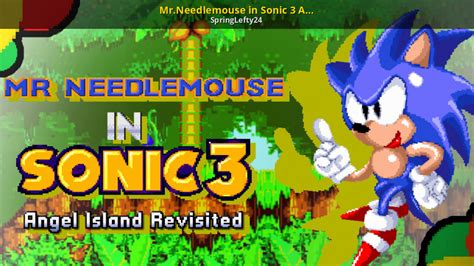 Mrneedlemouse In Sonic 3 Air Sonic 3 Air Works In Progress