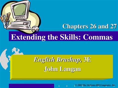 Extending The Skills Commas Ppt Download