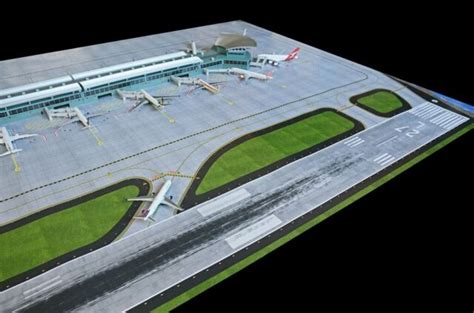 Gemini Jets 2019 Deluxe Airport Terminal And Mat Set 1400 Scale Gjarptc