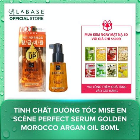Tinh chất dưỡng tóc Mise En Scène Perfect Serum Golden Morocco Argan Oil ml Dầu Xả