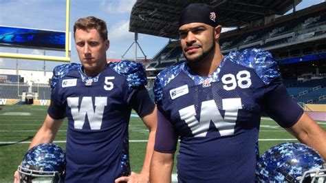 August 26, 2021 | kristina costabile cfl.ca kristina costabile is back with her picks for week 4 and details. Winnipeg Blue Bombers unveil new 'signature' gear - Manitoba - CBC News