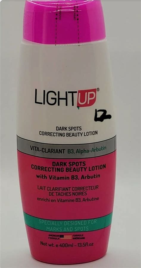 Light Up Dark Spot Correcting Whitening Beauty Body Lotion Etsy