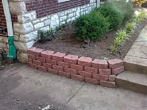 Backyard Brick Retaining Wall Ideas House Backyards