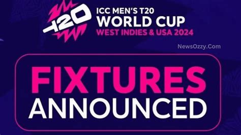 India Icc T20 World Cup 2024 Schedule Complete Details