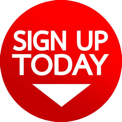 Sign Up Button Sign Design 9973270 Png