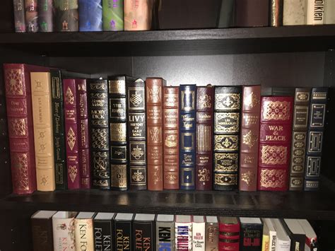 Before i sell my sealed books i want to open wrapping and remove credit card slip. My Easton Press Collection has been coming along nicely ...