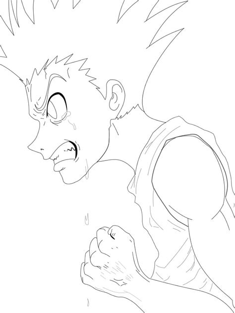 Printable Gon Freecss Coloring Pages Anime Coloring Pages