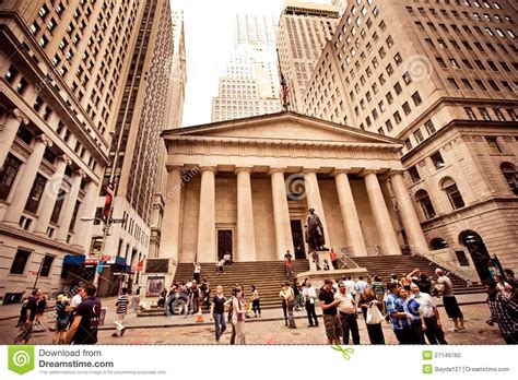 Federal Hall In New York City Editorial Image Image 27149760
