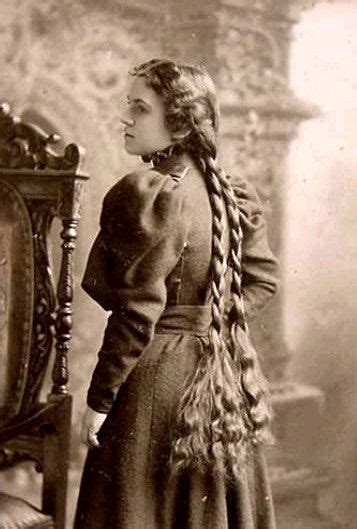 Victorian Braids Edwardian Hairstyles Long Hair Styles Vintage