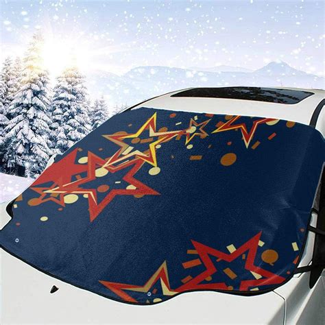 Amazon Com Funny Car Sun Shade For Windshield Digital Psychedelic