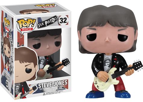 Funko Pop Rock Sex Pistols Steve Jones Figure 32