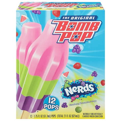 Bomb Pop Nerds Ice Pops Shop Ice Cream And Treats At H E B