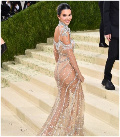 Kendall Jenner Attends Met Gala 2021 In An Ultimate Naked Givenchy Gown